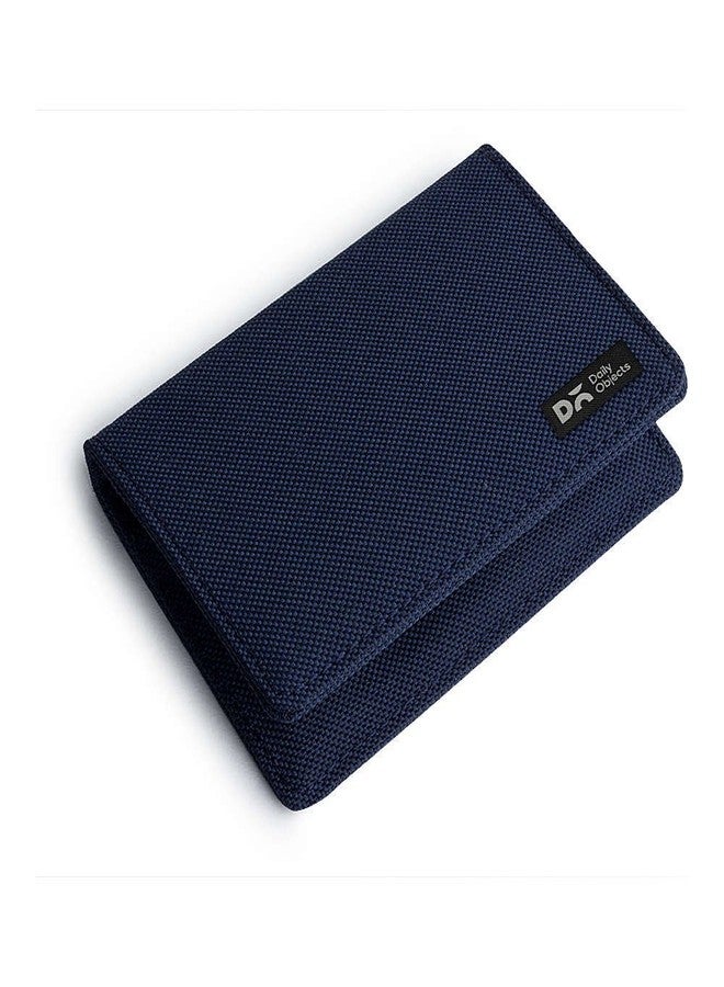 DailyObjects Blue Ballistic Nylon Business Visiting Debit/Credit Card Wallet - Men - Image 1